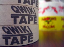 Photo of custom printed masking tape example