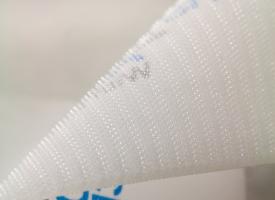 Magnified shot of Hook and Loop Fasteners - Also known as Printed Velcro ®
