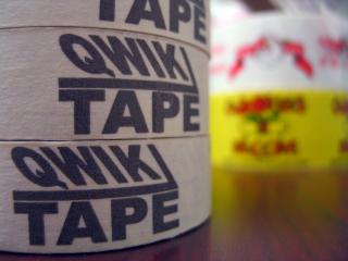 Custom printed masking tape - printed painters tape | qwik tape Custom printed masking tape. Your logo printed on masking tape. Painters Tape.