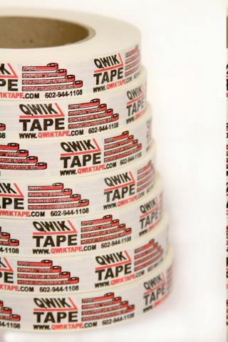 Custom printed paper tape. Printed paper tape - printed console tape. Custom branded with your logo.