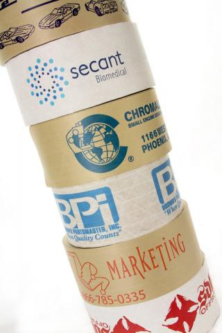 Water Activated Tape - Standard Industrial grade packaging tape.