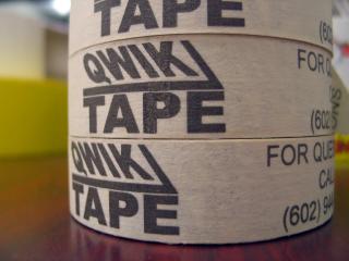 Centered photo of custom masking tape